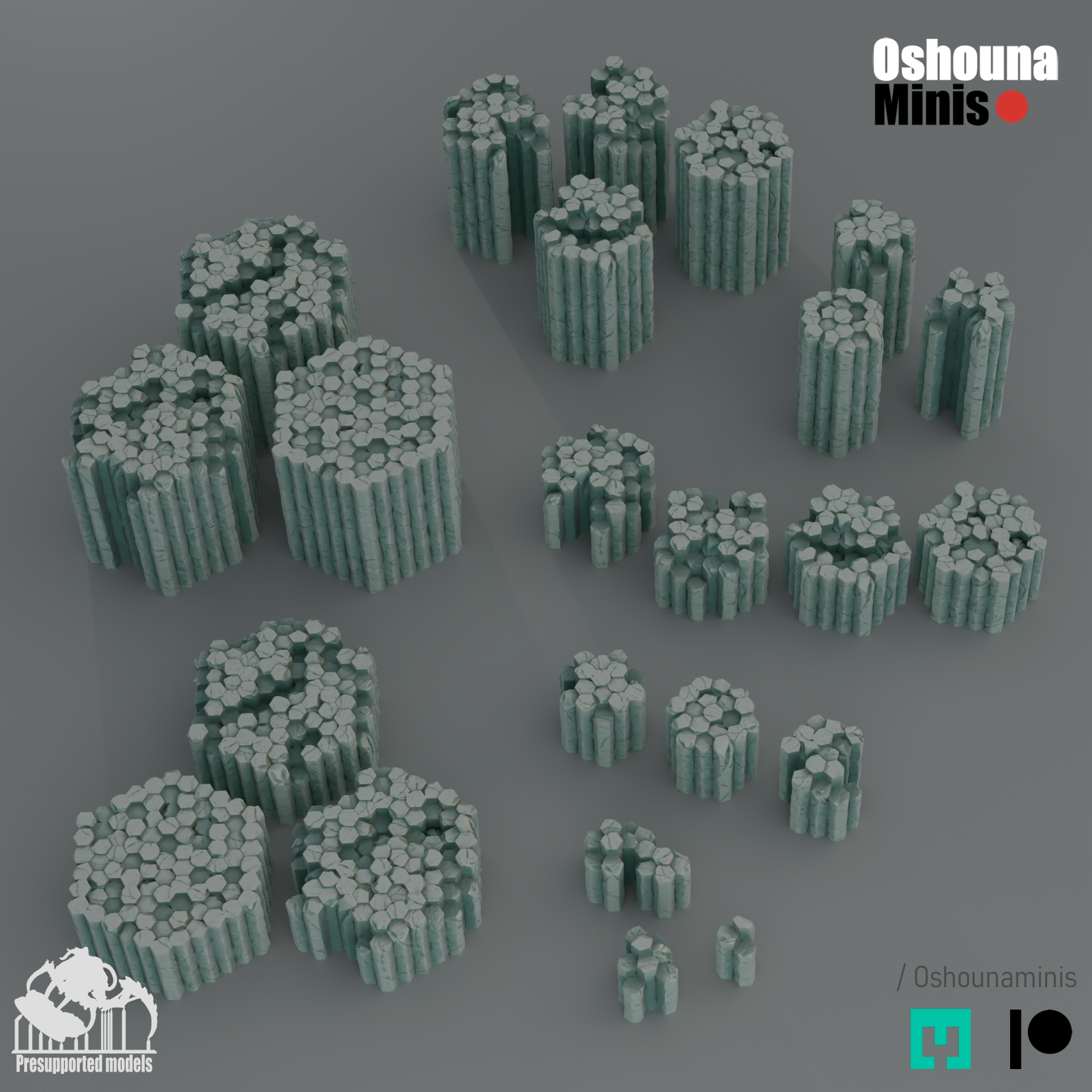 Hexagonal Rocks